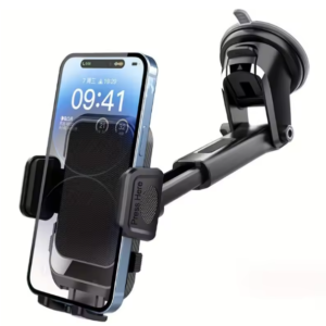 حامل هاتف للسيارة، حامل ملاحة بقاعدة شفط لفتحة التهوية، مشبك تثبيت داخل السيارة